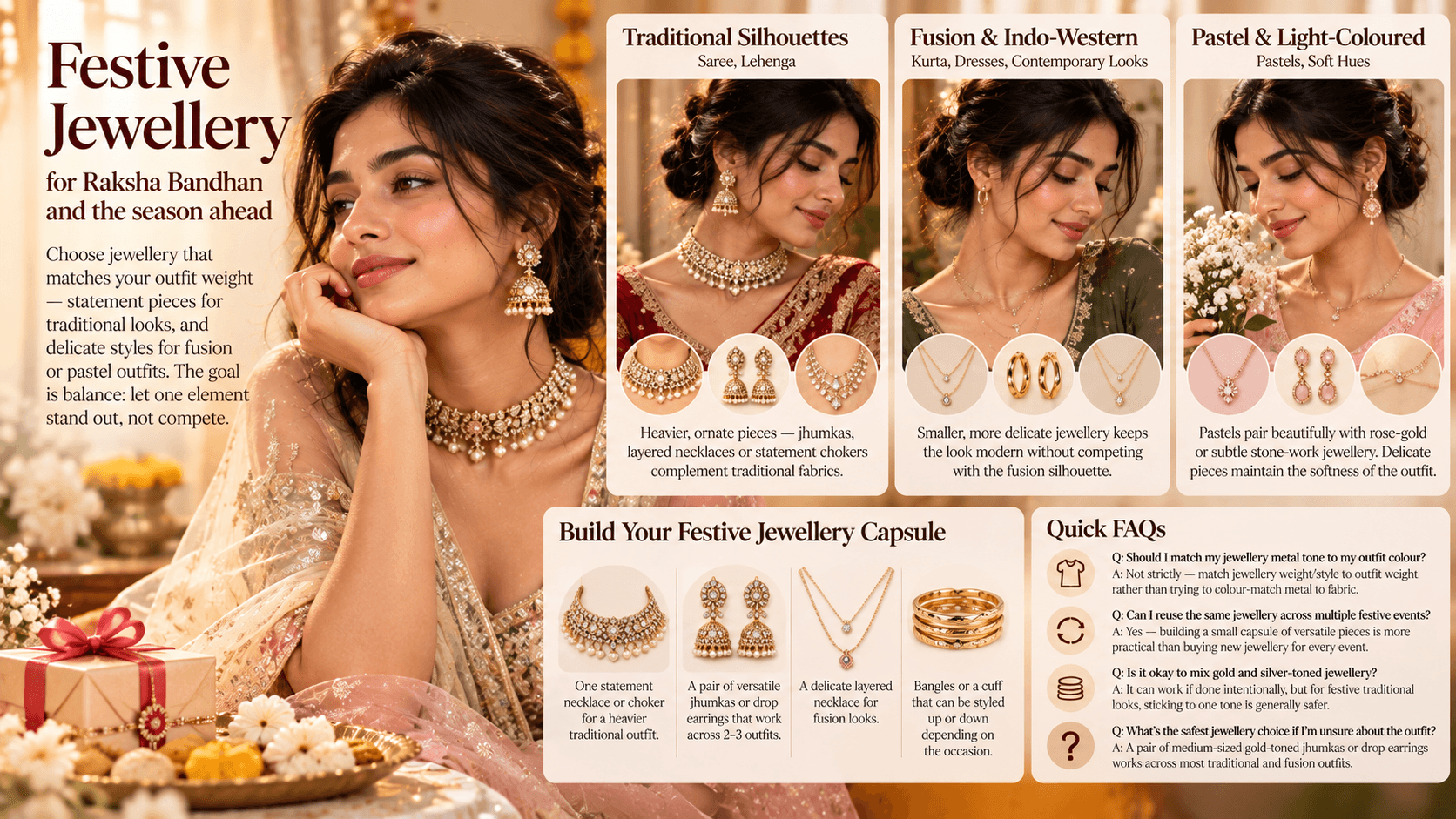 Raksha Bandhan & Festive Jewellery Styling Guide 2026
