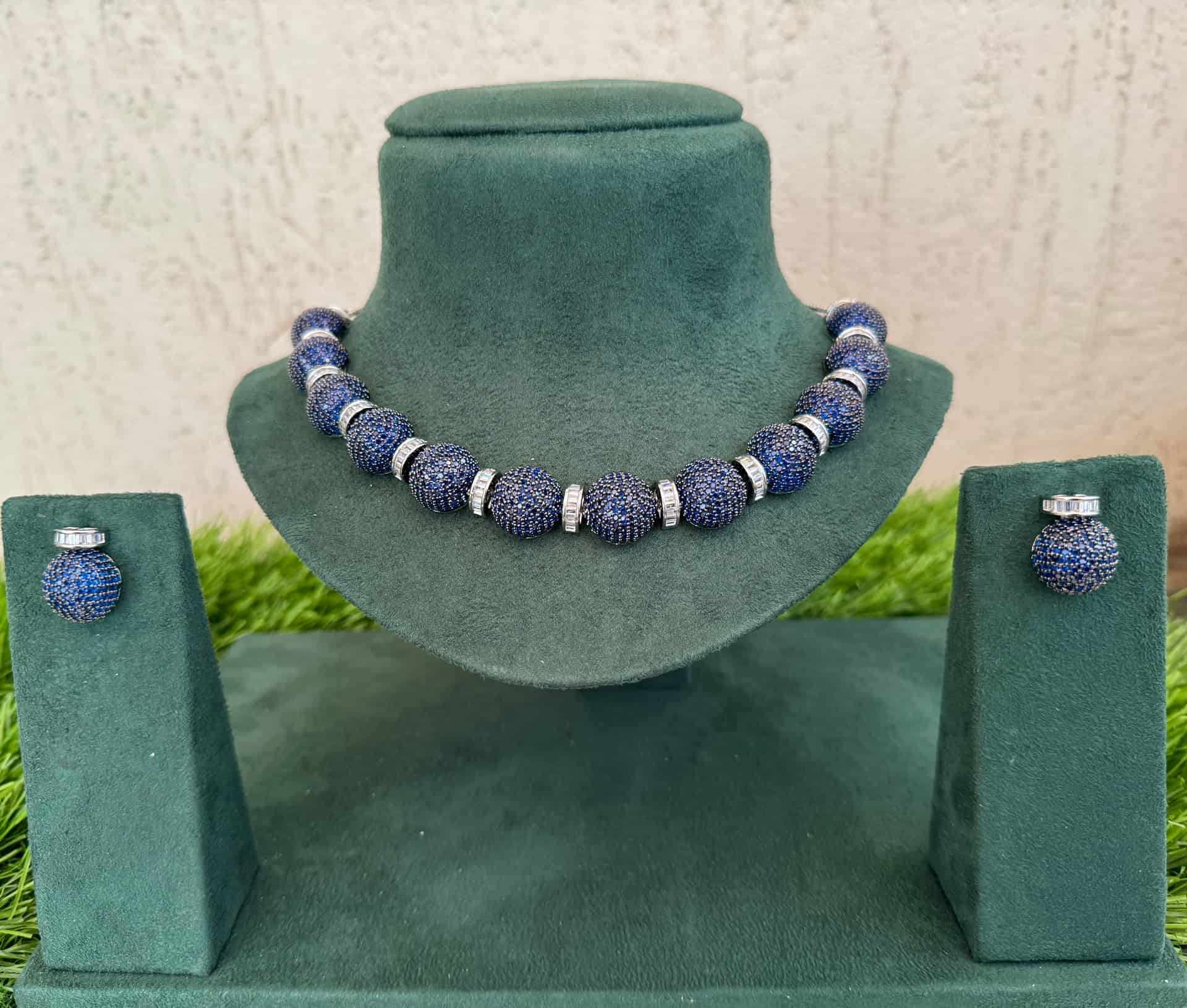 Beads Jewellery Set – #2a3e8f