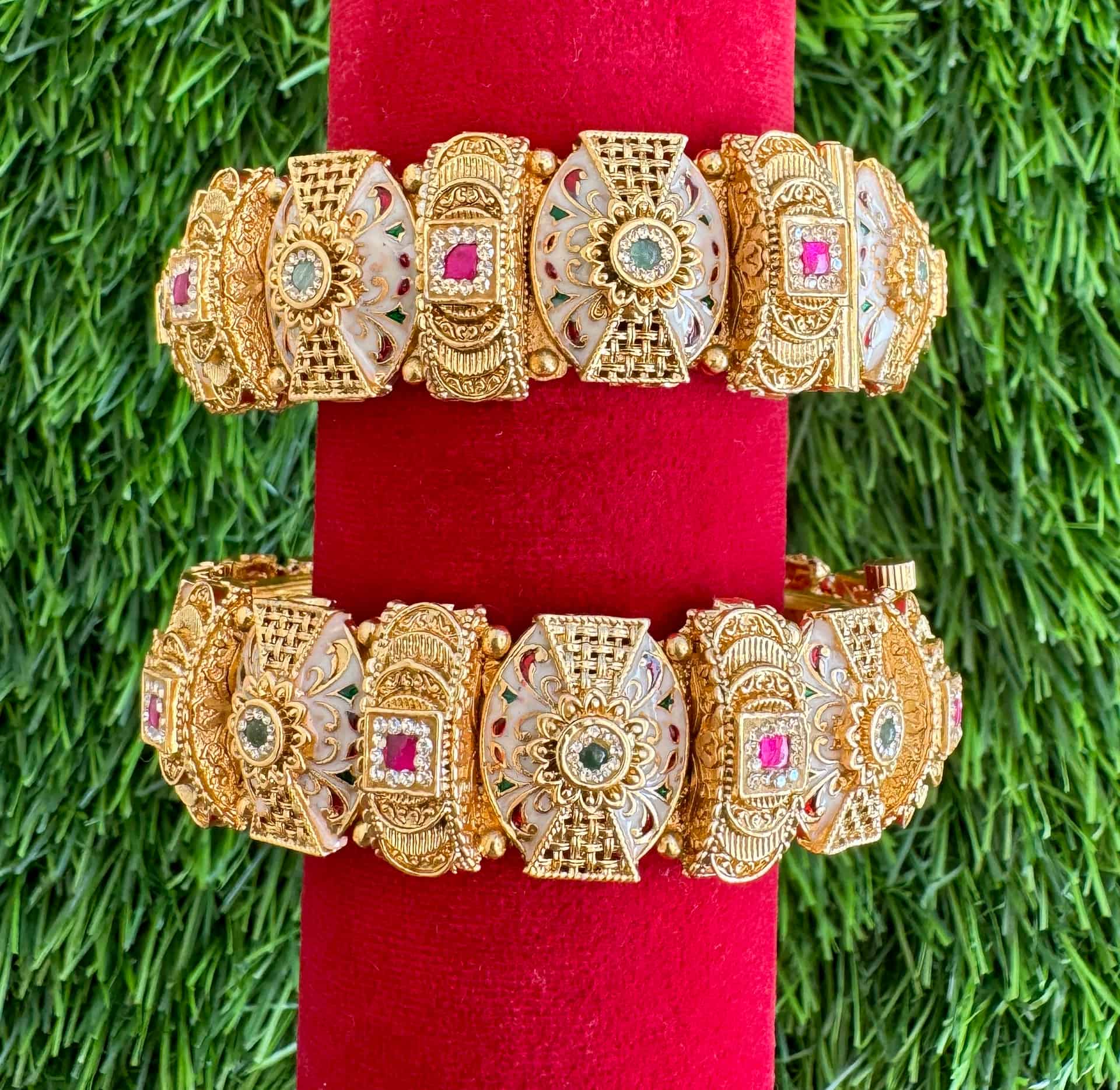 Ornate Traditional Bangles – 2-4