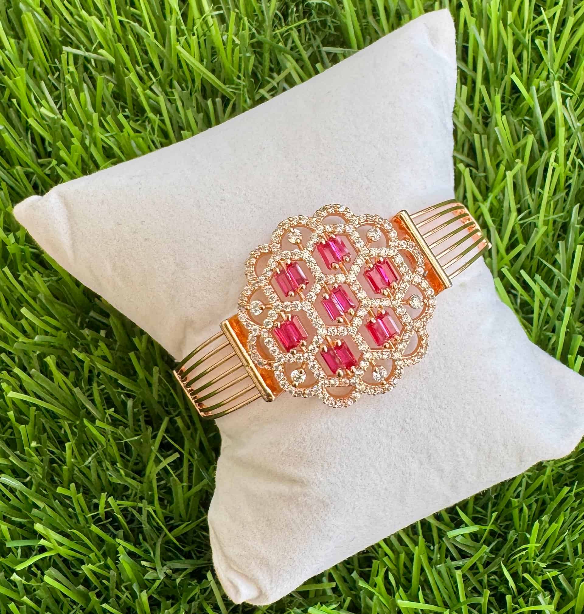 Designer Golden-toned Bracelet