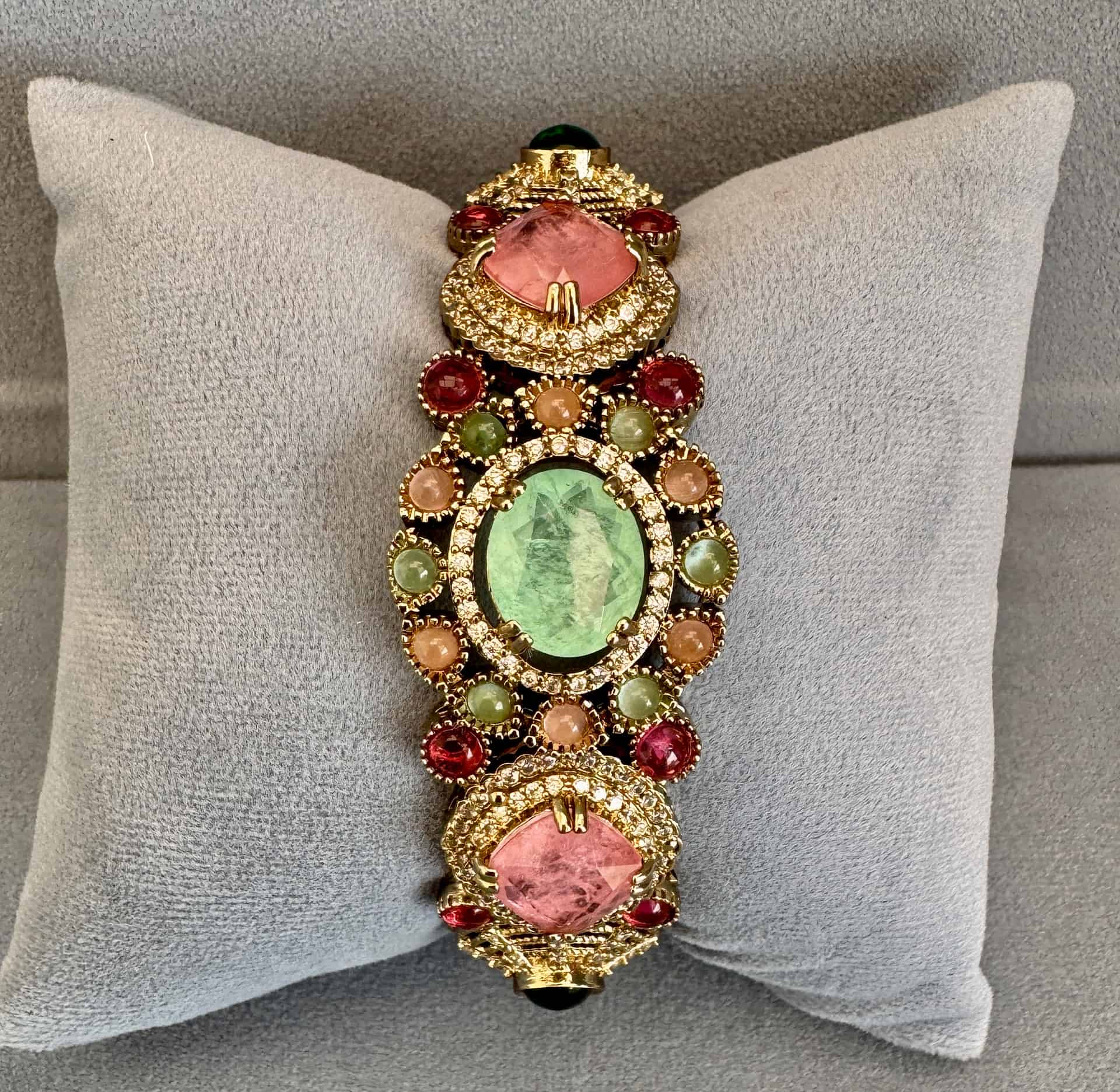 Gulbahar Victorian Multicolor Statement Kada