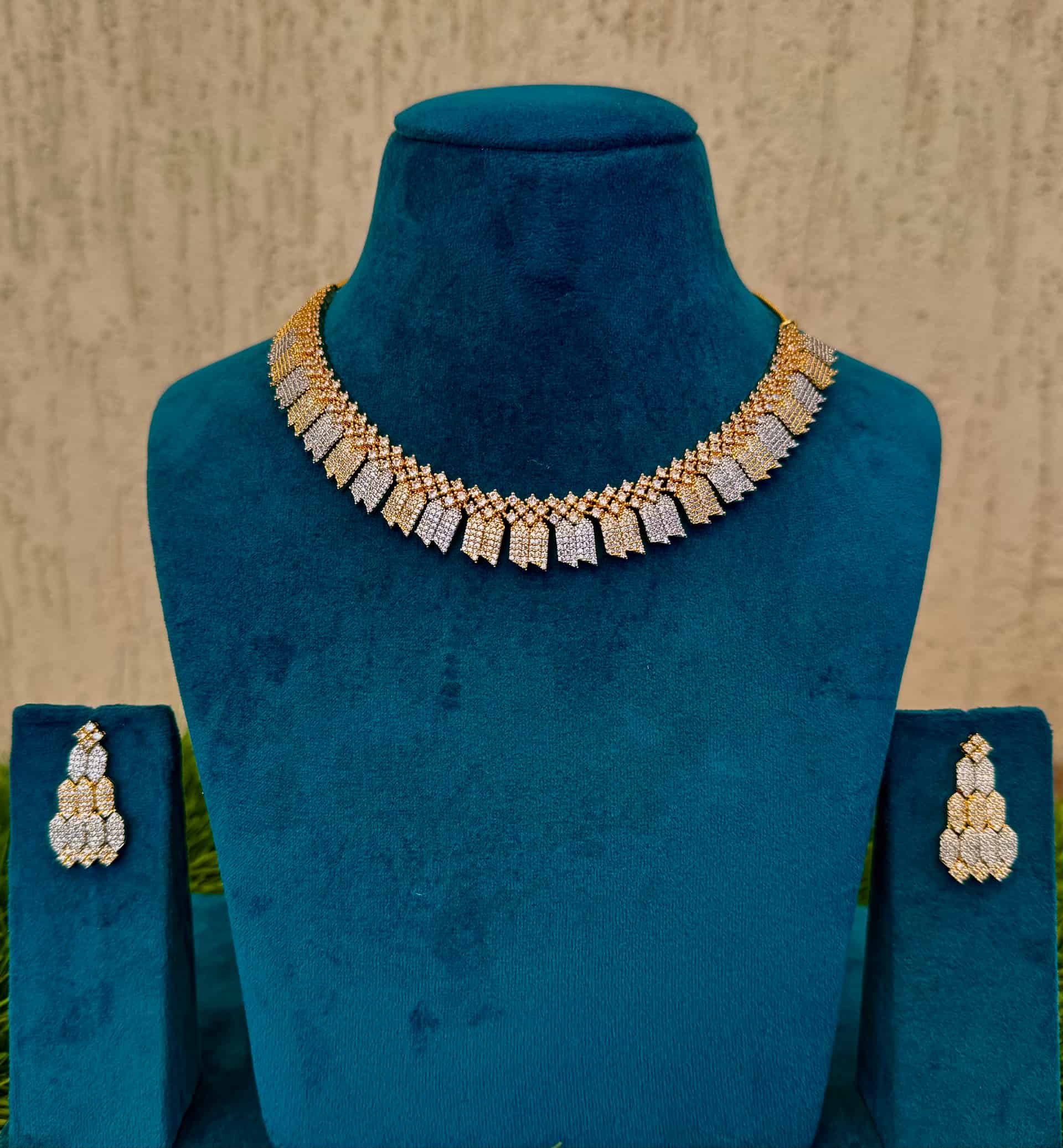 Modern Art Deco Jewel Set