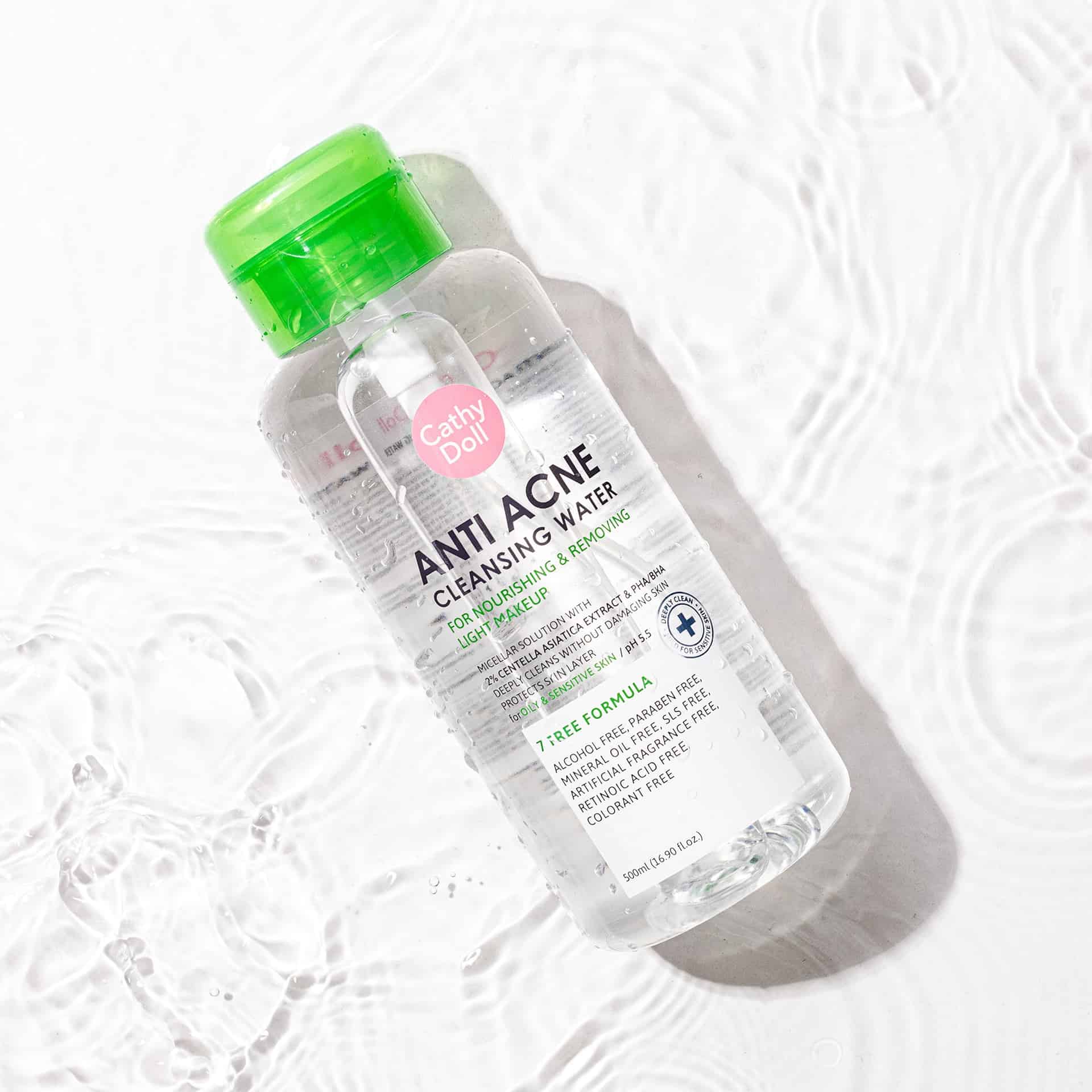 Anti Acne Cleansing Water – One Size