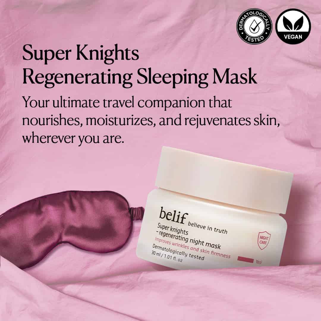 Belif Luxury Regenerating Sleeping Night Mask 30ml | Reduces Fine Lines & Wrinkles