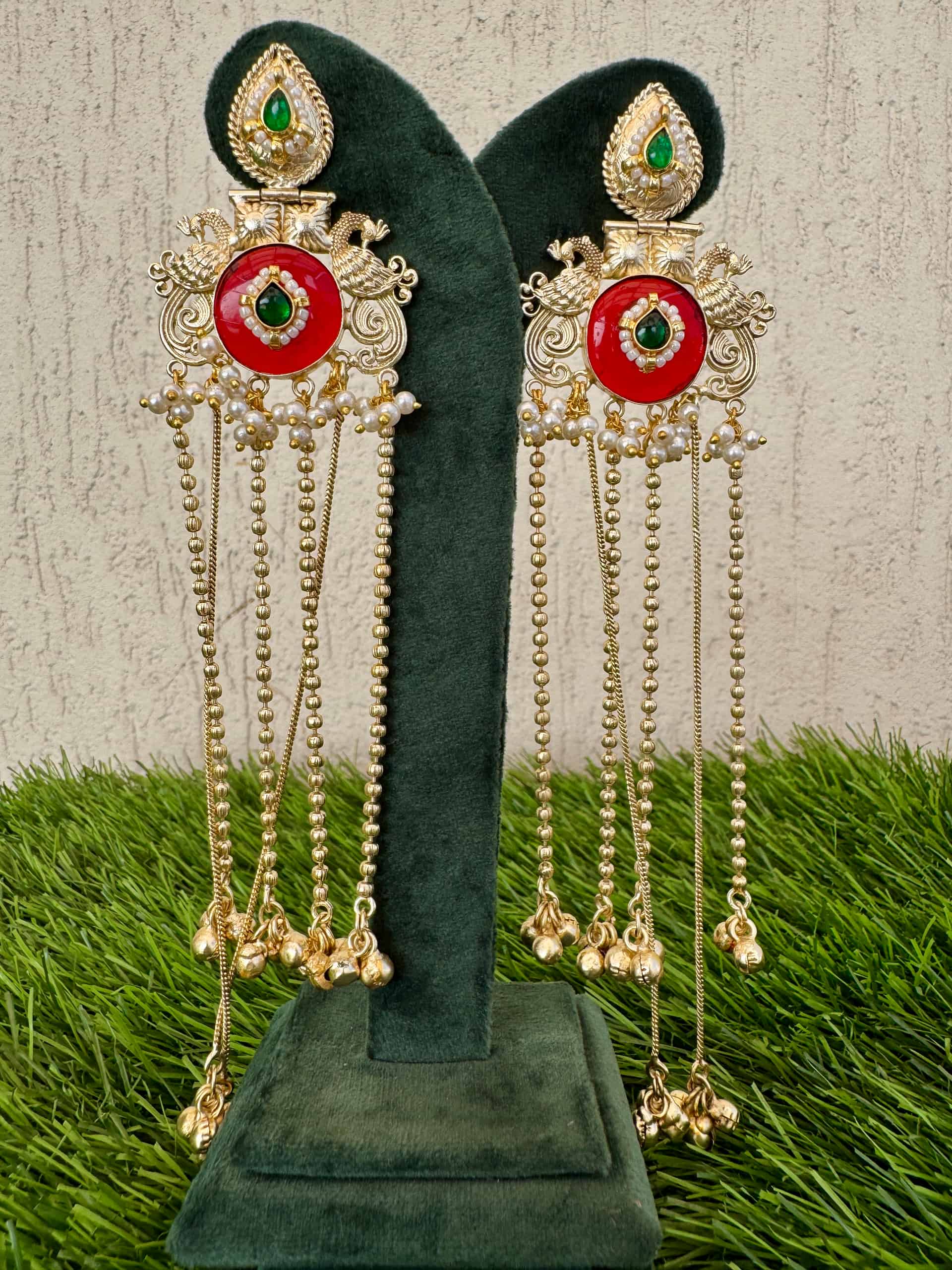 Traditional Long Dangler Earrings