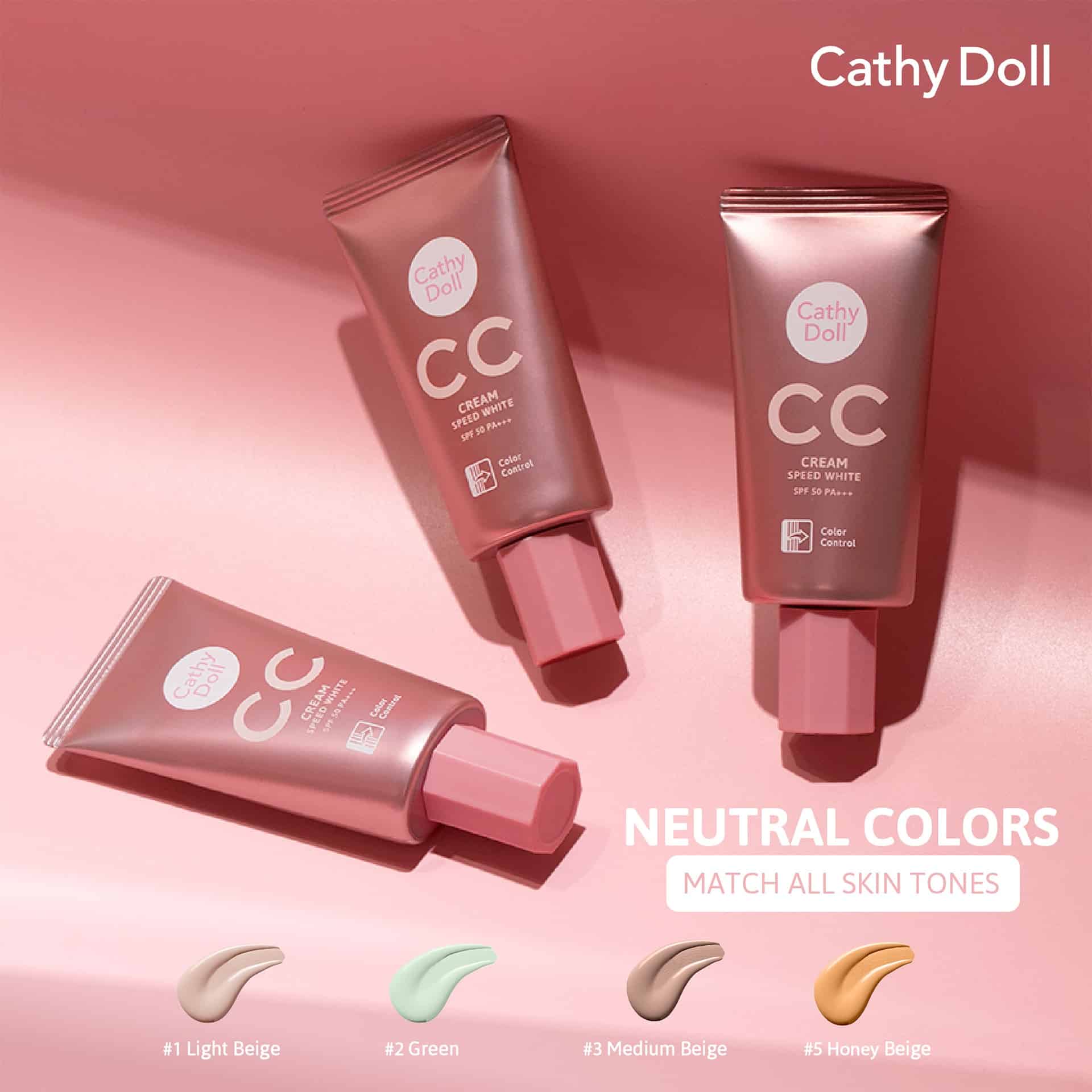 Cc Cream Spf50 Pa+++ Speed White – One Size