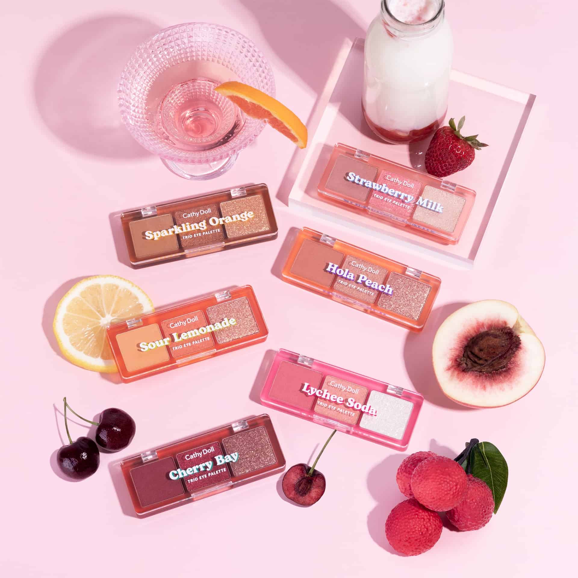Cheers Around Trio Eye Palette – 3-in-1 Eyeshadow Palette – One Size