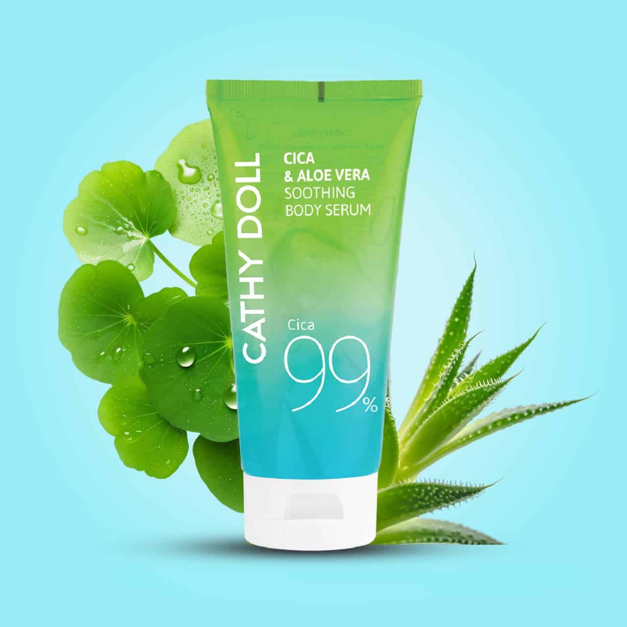 Cica & Aloe Vera Soothing Body Serum – One Size