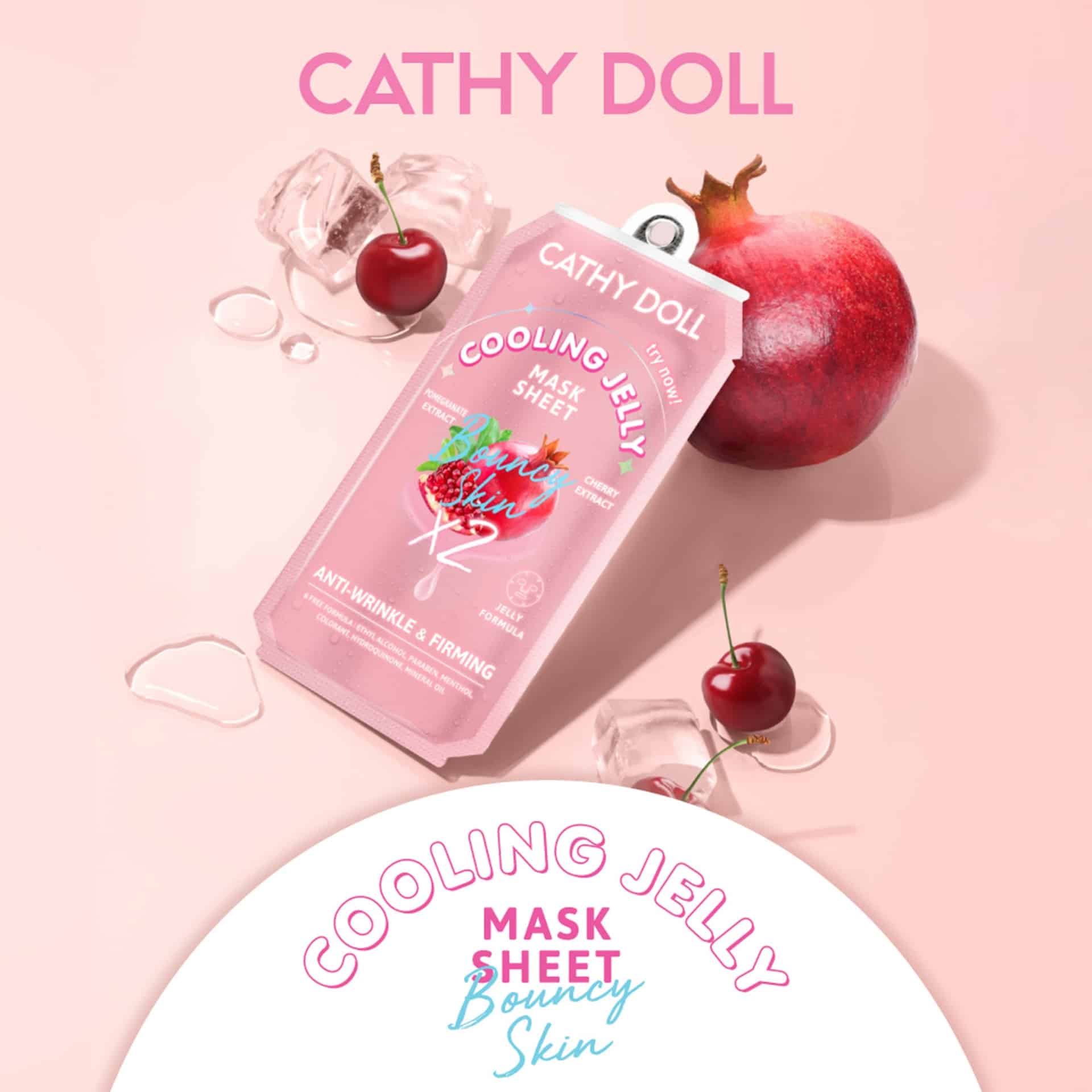 Cooling Jelly Mask Sheet – Bouncy Skin – One Size