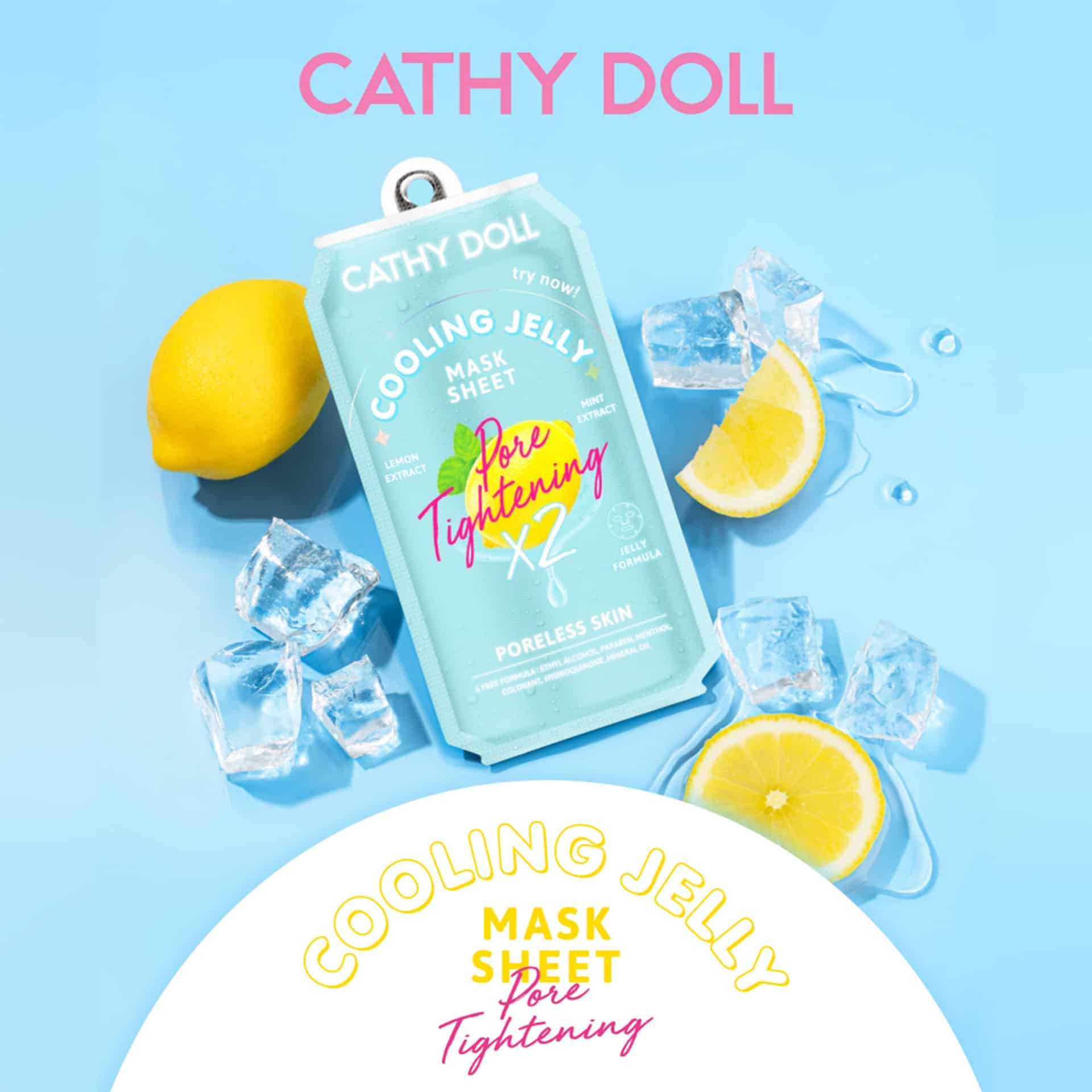 Cooling Jelly Mask Sheet – Pore Tightening (poreless Skin) – One Size