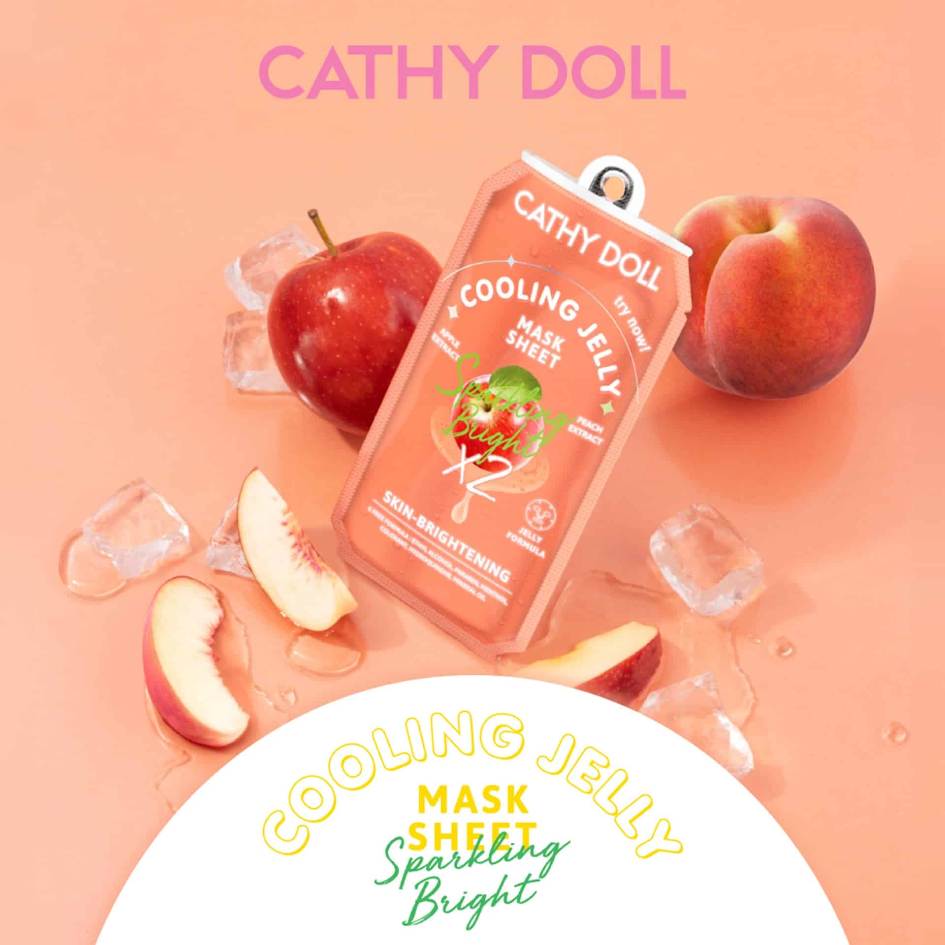 Cooling Jelly Mask Sheet – Skin Brightening – One Size