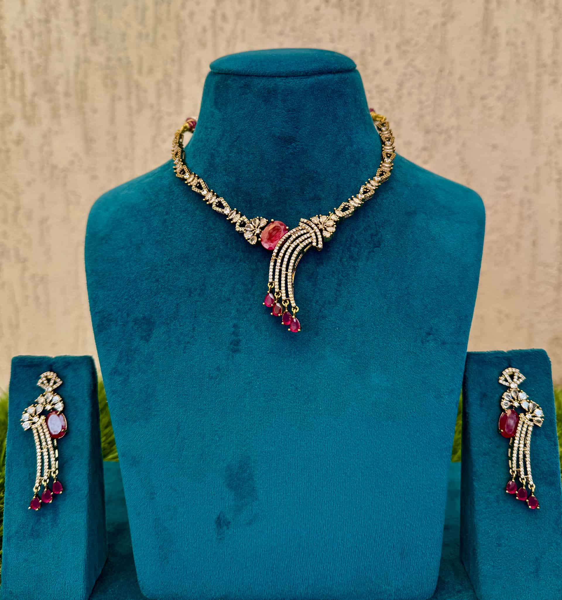 Indo-western Statement Jewellery Set