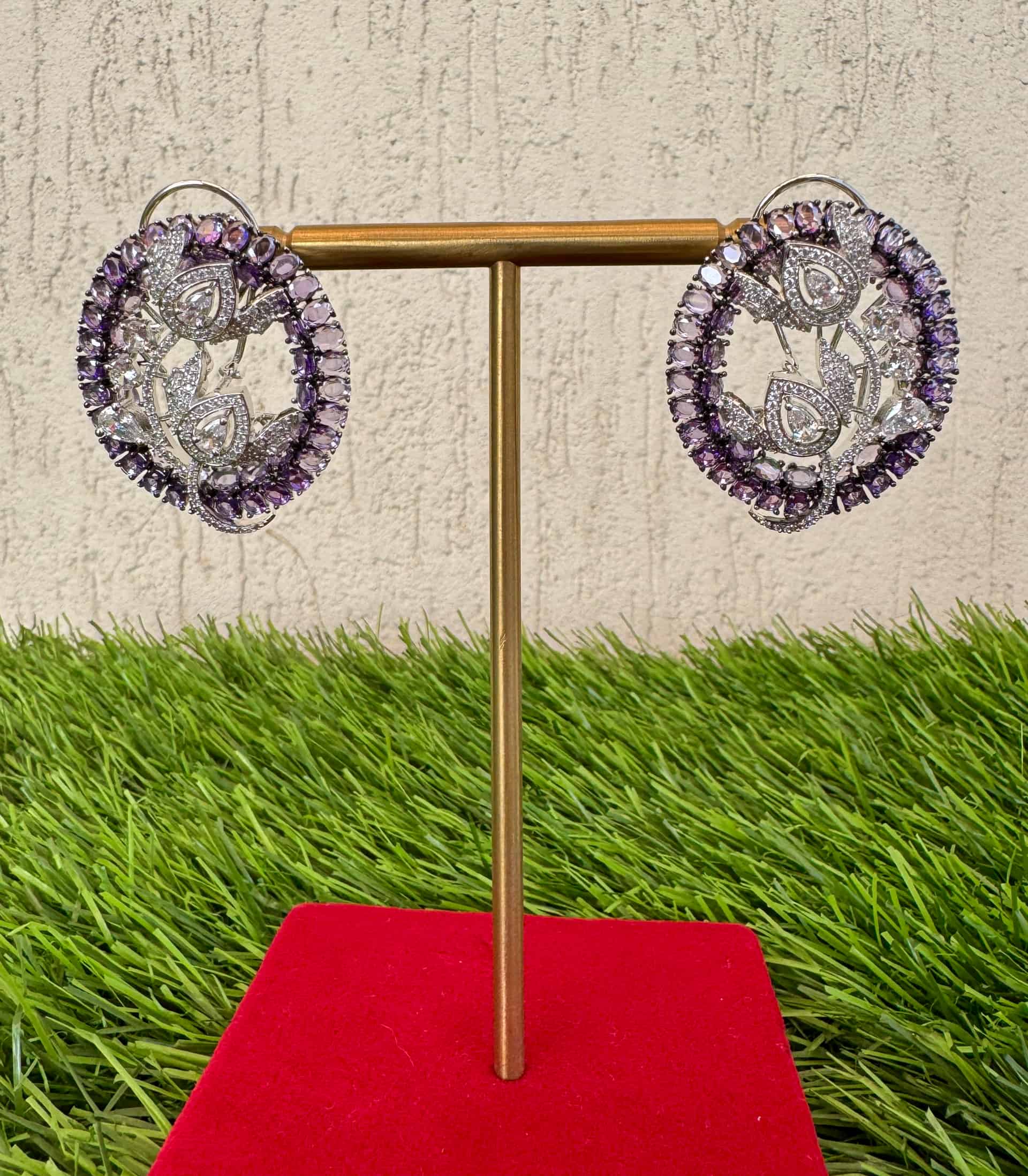 Circular Tops Earrings