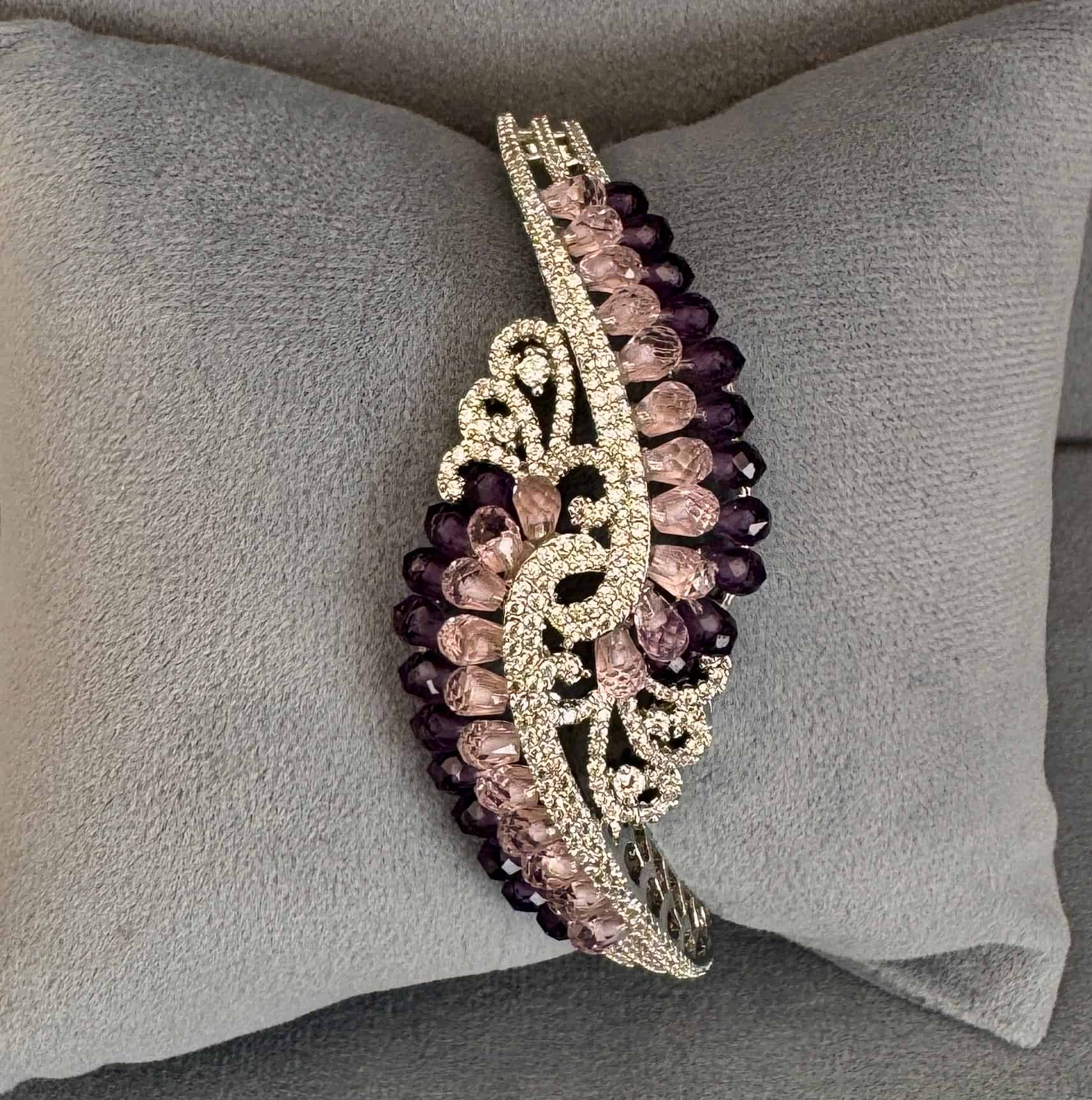 Amara Paisley Bracelet – #410c64