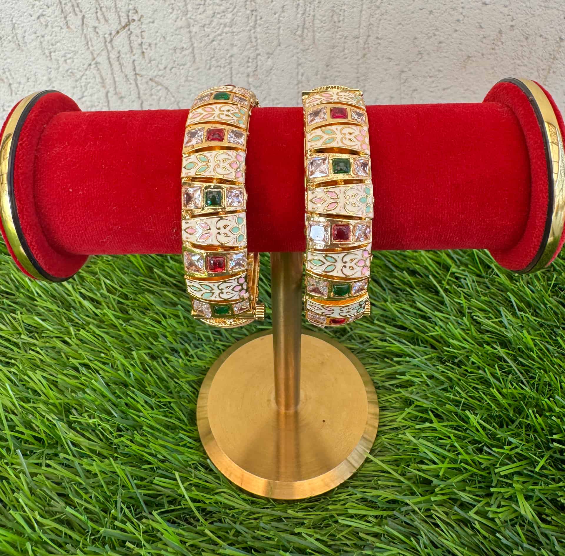 Meenawork Traditional Bangles – 2-4