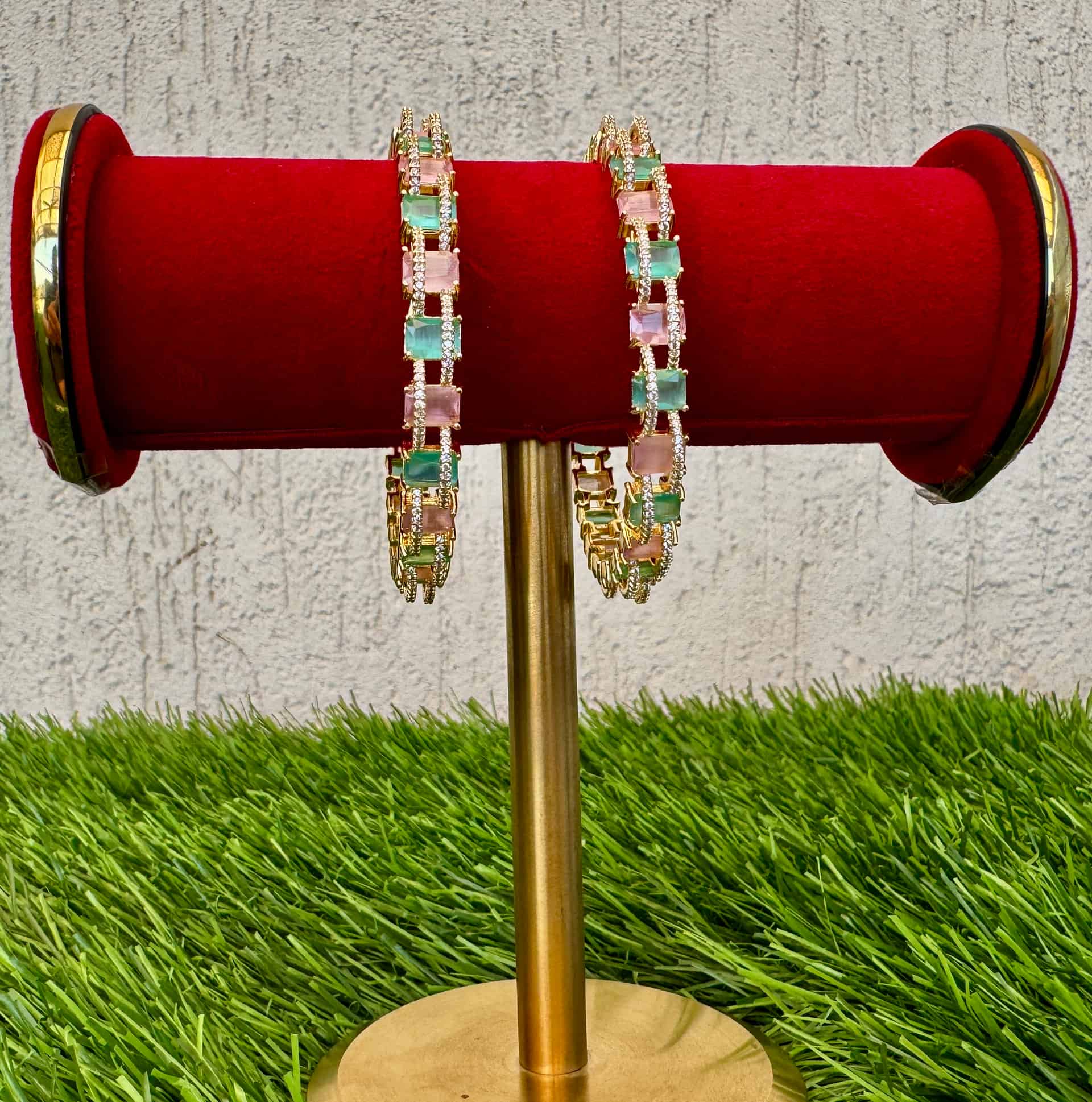 Pastel Colored Ad Bangles – 2-4