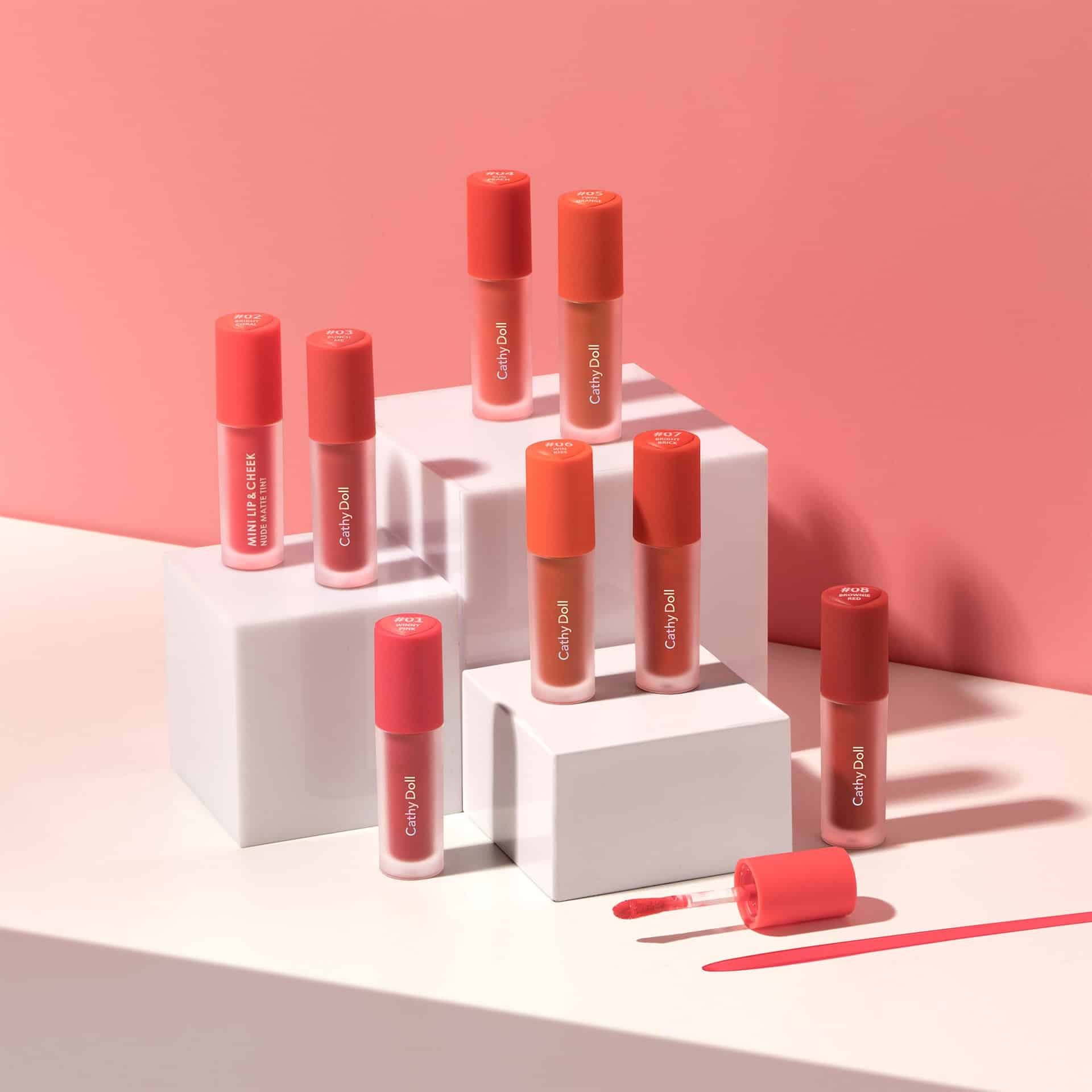 Mini Lip & Cheek Nude Matte Tint – One Size