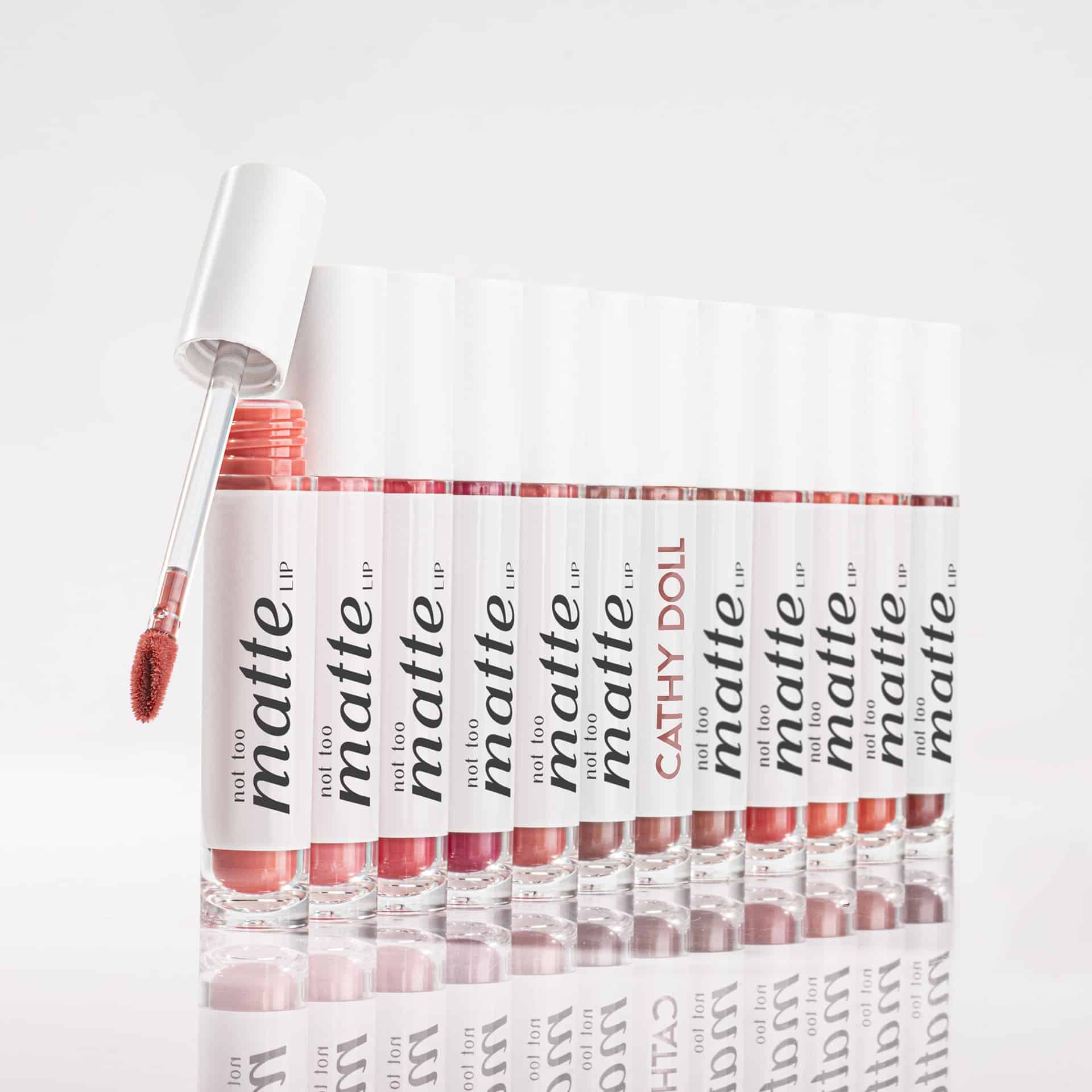 Not Too Matte Lip – Soft Semi-matte Lightweight Lipstick – One Size