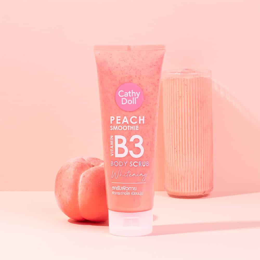 Peach Smoothie Vitamin B3 Body Scrub – One Size