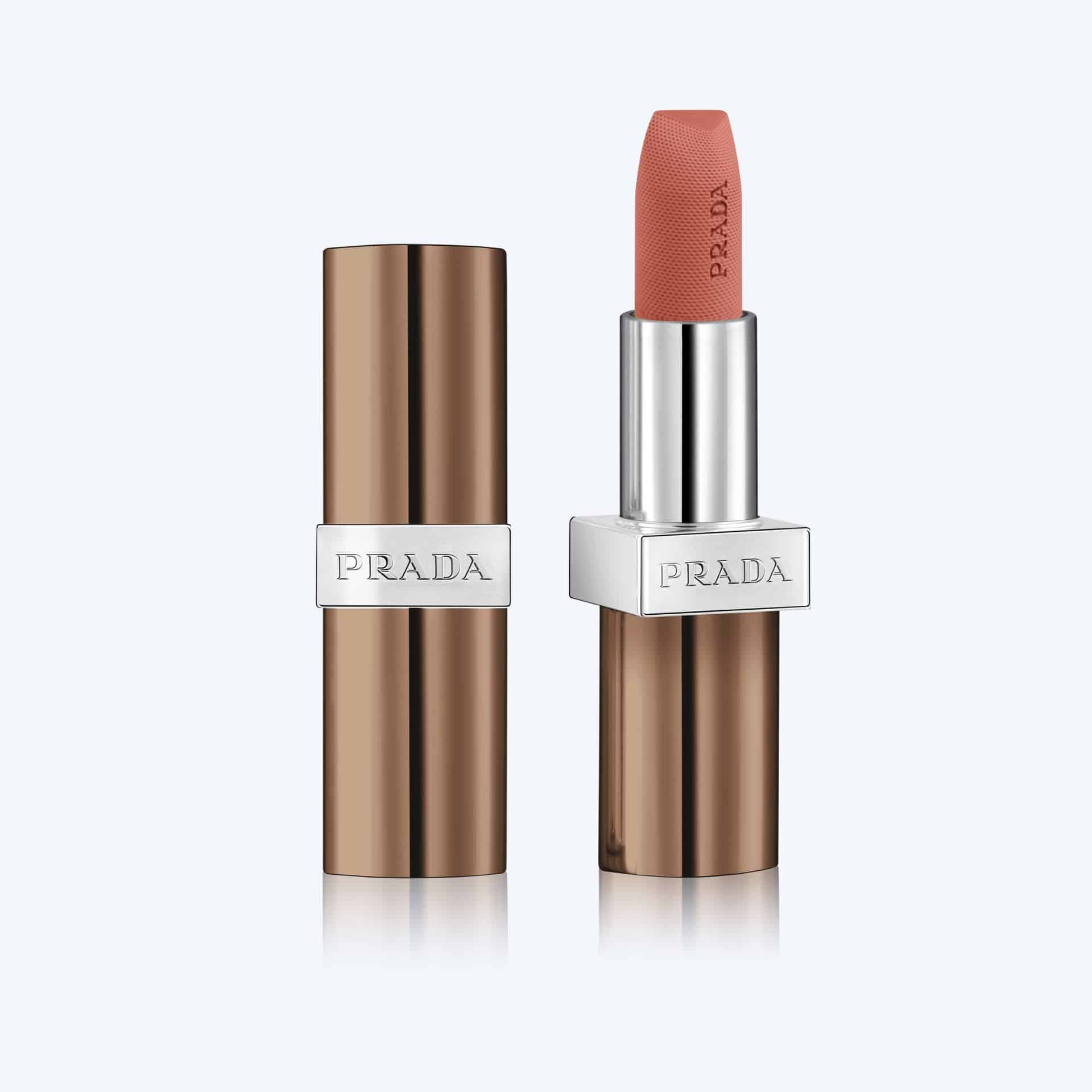 Prada Monochrome Soft Matte Lipstick Brown Series